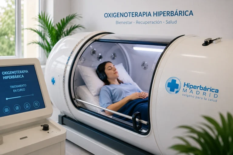 oxigenoterapia hiperbárica en Madrid